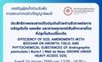 การสอบปากเปล่าปริญญานิพนธ์นิสิตระดับปริญญาโท หลักสูตรวิทยาศาสตรมหาบัณฑิต สาขาวิชาเทคโนโลยีสิ่งแวดล้อมและการจัดการทรัพยากร